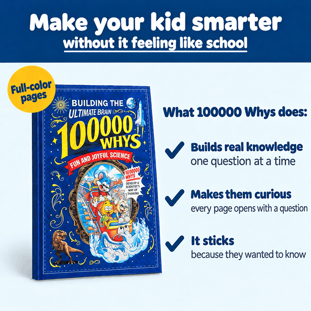 100,000 Whys Children's Encyclopedia - Make Your Kid the Smartest In the Room