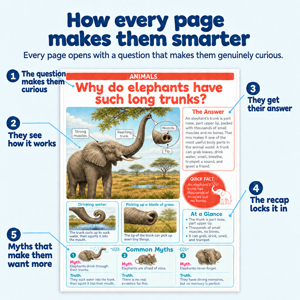 100,000 Whys Children's Encyclopedia - Make Your Kid the Smartest In the Room