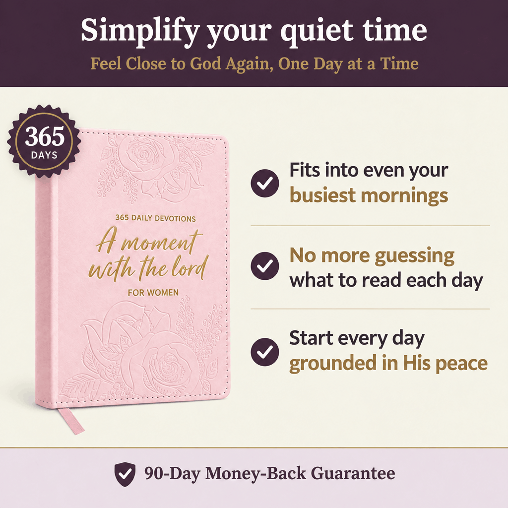 Moments With God For Women - 365 Daily Devotions